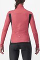 CASTELLI Cycling thermal jacket - TRANSITION 2 W - red