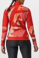 CASTELLI Cycling winter long sleeve jersey - TROPICALE - red