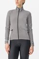 CASTELLI Cycling thermal jacket - VENTO TRAIL - grey