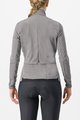 CASTELLI Cycling thermal jacket - VENTO TRAIL - grey