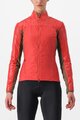 CASTELLI Cycling thermal jacket - UNLIMITED W PUFFY 2 - red
