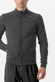CASTELLI Cycling hoodie - VIGORELLI TRACK - grey
