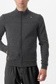 CASTELLI hoodie - VIGORELLI TRACK - grey