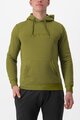 CASTELLI hoodie - LOGO HOODIE - green