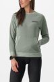 CASTELLI hoodie - LOGO W SWEATSHIRT - light green