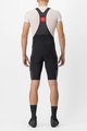 CASTELLI Cycling bib shorts - UNLIMITED THERMAL - black