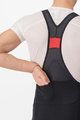 CASTELLI Cycling bib shorts - UNLIMITED THERMAL - black