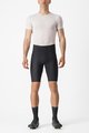 CASTELLI Cycling shorts without bib - ESPRESSO - black