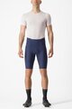CASTELLI Cycling shorts without bib - ESPRESSO - blue