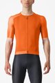 CASTELLI Cycling short sleeve jersey - AERO RACE 7.0 - orange