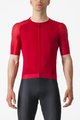 CASTELLI Cycling short sleeve jersey - AERO RACE 7.0 - red