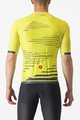 CASTELLI Cycling short sleeve jersey - CLIMBER´S 4.0 - yellow