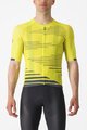 CASTELLI Cycling short sleeve jersey - CLIMBER´S 4.0 - yellow