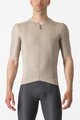 CASTELLI Cycling short sleeve jersey - ESPRESSO - beige