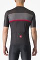 CASTELLI Cycling short sleeve jersey - TRADIZIONE - anthracite