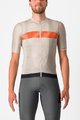 CASTELLI Cycling short sleeve jersey - ivory