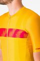 CASTELLI Cycling short sleeve jersey - UNLIMITED ENDURANCE - yellow
