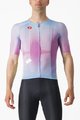 CASTELLI Cycling short sleeve jersey - R-A/D - purple