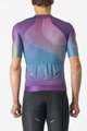 CASTELLI Cycling short sleeve jersey - R-A/D - purple