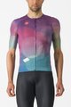 CASTELLI Cycling short sleeve jersey - R-A/D - purple