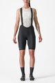 CASTELLI Cycling bib shorts - ESPRESSO W DT - black