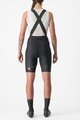 CASTELLI Cycling bib shorts - ESPRESSO W DT - black