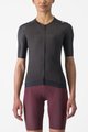CASTELLI Cycling short sleeve jersey - AERO PRO 7.0 W - anthracite