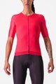 CASTELLI Cycling short sleeve jersey - AERO PRO 7.0 W - pink