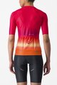 CASTELLI Cycling short sleeve jersey - CLIMBER'S 4.0 W - red
