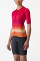 CASTELLI Cycling short sleeve jersey - CLIMBER'S 4.0 W - red