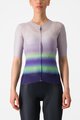 CASTELLI Cycling short sleeve jersey - purple