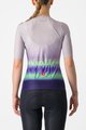 CASTELLI Cycling short sleeve jersey - purple