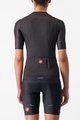 CASTELLI Cycling short sleeve jersey - ESPRESSO W - anthracite