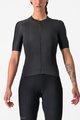 CASTELLI Cycling short sleeve jersey - ESPRESSO W - anthracite