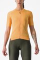 CASTELLI Cycling short sleeve jersey - ESPRESSO W - orange
