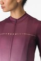 CASTELLI Cycling short sleeve jersey - SALITA - bordeaux