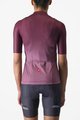 CASTELLI Cycling short sleeve jersey - SALITA - bordeaux