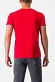 CASTELLI Cycling short sleeve t-shirt - CLASSICO - red
