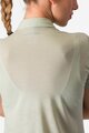 CASTELLI polo shirt - MERINO W POLO - green