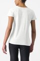 CASTELLI Cycling short sleeve t-shirt - CLASSICO W - white