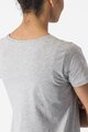 CASTELLI Cycling short sleeve t-shirt - CLASSICO W - grey
