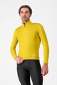 CASTELLI Cycling thermal jacket - ESPRESSO AIR - yellow