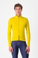 CASTELLI Cycling thermal jacket - PERFETTO AIR - yellow