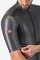 CASTELLI waterproof jacket - GABRA R SS - black