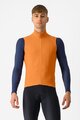 CASTELLI Cycling gilet - ESPRESSO VEST - orange
