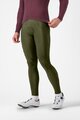 CASTELLI Cycling long bib trousers - ESPRESSO - green