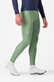 CASTELLI Cycling long bib trousers - ESPRESSO - light green