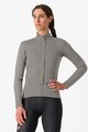 CASTELLI Cycling thermal jacket - PERFETTO AIR W - grey