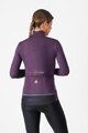 CASTELLI Cycling thermal jacket - PERFETTO AIR W - purple