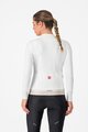 CASTELLI Cycling winter long sleeve jersey - ESPRESSO THERMAL W - white